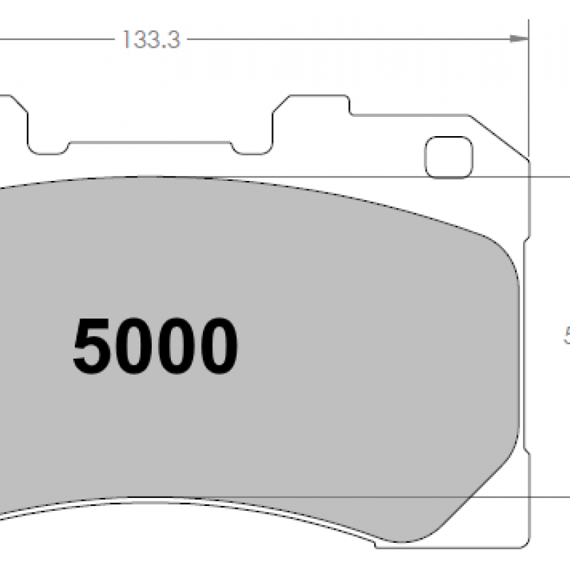 Degressive endurance compound. Race brake pads - Toyota GR Yaris Sport / GR Corolla
front pad